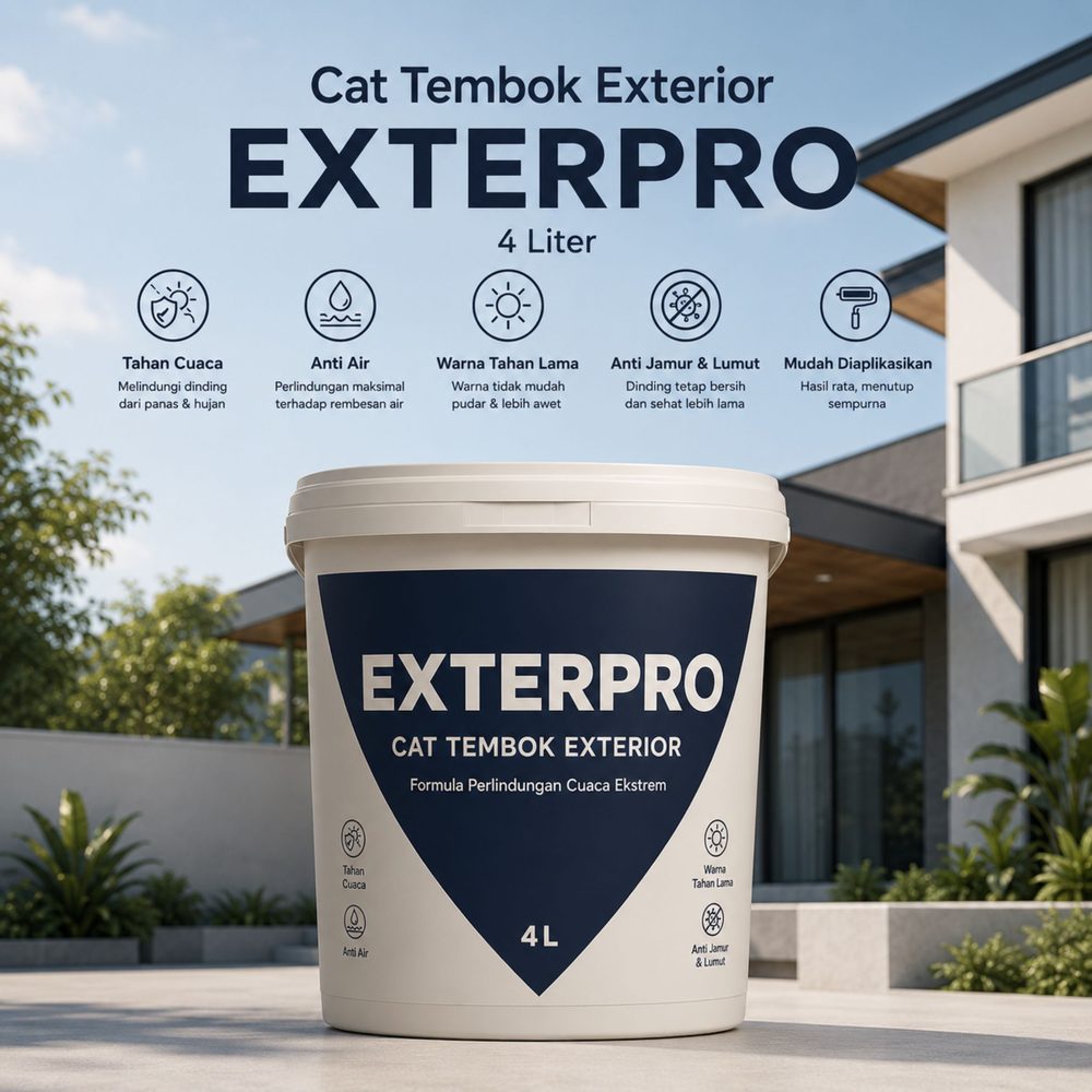 Exterpro &mdash; Cat Tembok Eksterior