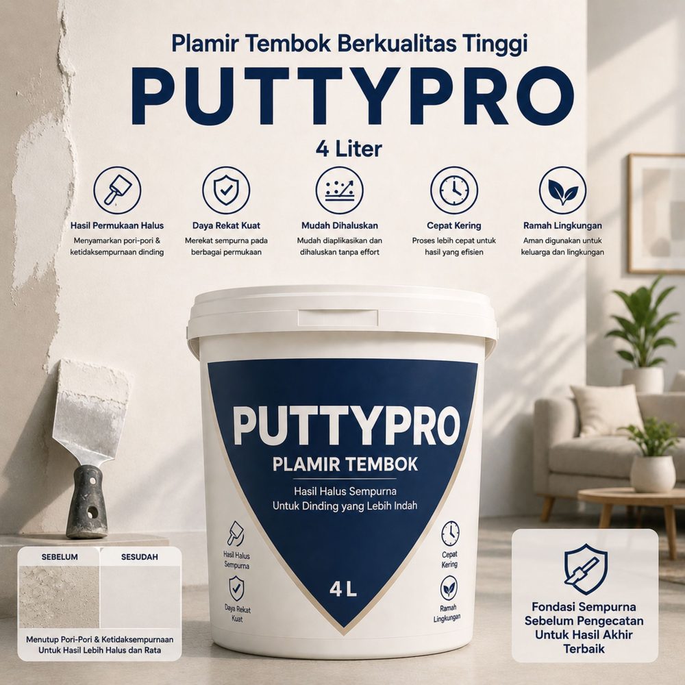 Puttypro &mdash; Plamir Tembok