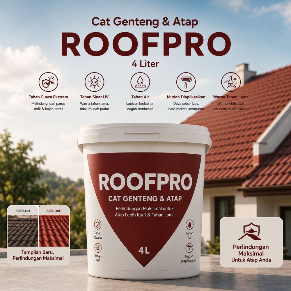Roofpro &mdash; Cat Genteng & Atap