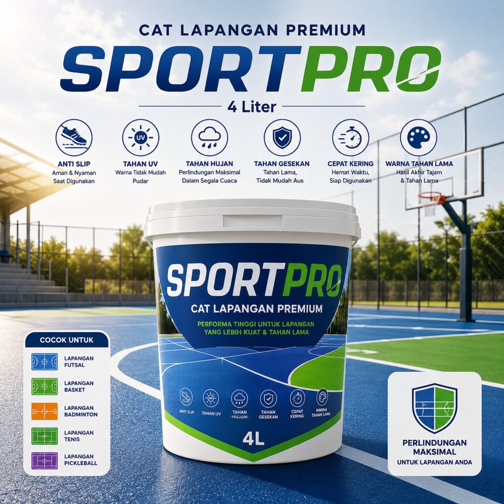 Sportpro &mdash; Cat Lapangan Premium